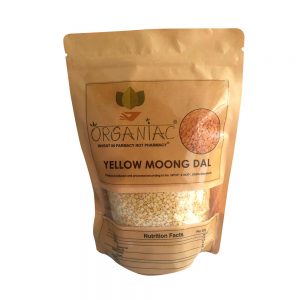 Organiac Yellow Moong Dal 1kg