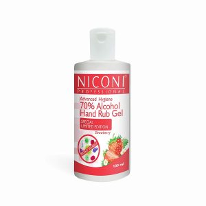 Niconi Advanced Strawberry Hand Rub Gel Sanitizer - 100 ML (Set of 2)