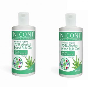 Niconi Advanced Aloe Vera Hand Rub Gel - 100 ML (Set of 2)